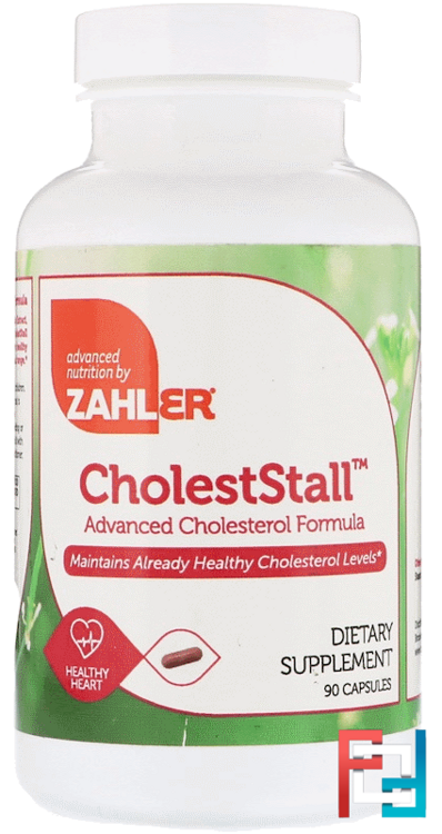 CholestStall, Advanced Cholesterol Formula, Zahler, 90 Capsules