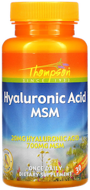 Hyaluronic Acid - MSM, Thompson, 30 Veggie Caps