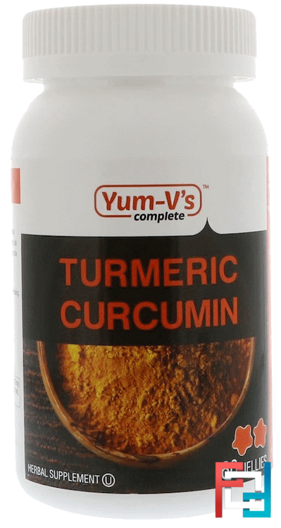 Turmeric Curcumin, Yum-V's, 60 Jellies