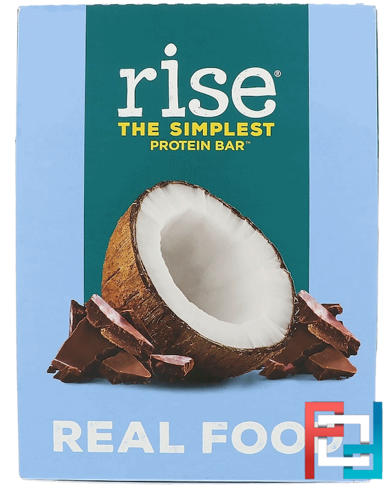 The Simplest Protein Bar, Chocolatey Coconut, Rise Bar, 12 Bars, 2.1 oz (60 g) Each The Simplest Protein Bar, Chocolatey Coconut, Rise Bar, 12 Bars, 2.1 oz (60 g) Each