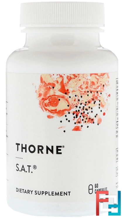 S.A.T., Thorne Research, 60 Vegetarian Capsules