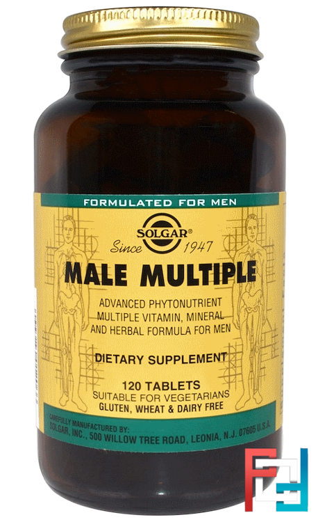 Male Multiple, Solgar, 120 Tablets