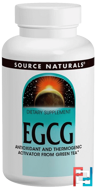 EGCG, Source Naturals, 350 mg, 60 Tablets