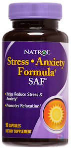 Stress & Anxiety Formula, Natrol, 90 Capsules