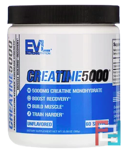 Creatine5000, Unflavored, EVLution Nutrition, 10.58 oz, 300 g