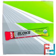 Bloks Energy Chews, Salted Watermelon, +2X Sodium, Clif Bar, 18 Packets, 2.12 oz (60 g) Each