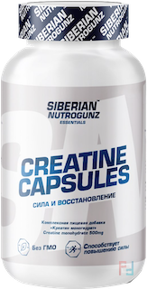 Creatine, Siberian Nutrogunz, 120 caps