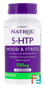 5-HTP, Natrol, 100 mg, 30 Capsules