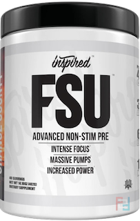 FSU NON-STIM Pre Workout, Inspired Nutrition, 40 serv