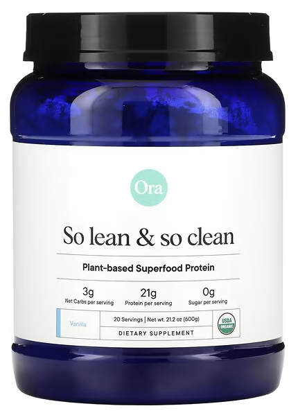 Органический и растительный суперпродукт, So Lean & So Clean, Plant-Based Superfood Protein, Ora, 21.2 oz, 600 g