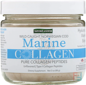 Marine Collagen, Wild Caught Norwegian Cod, Unflavored, Nature's Answer, 3 oz, 88 g