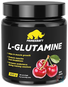 L-Glutamine, Prime Kraft, 200 g