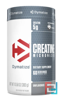 Creatine Micronized, Dymatize Nutrition, Unflavored, 300 g