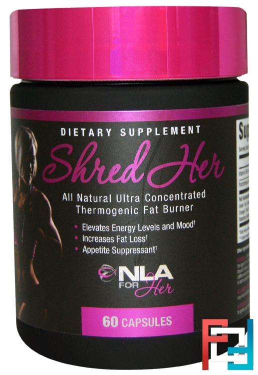 Shred Her, NLA for Her, 60 Capsules