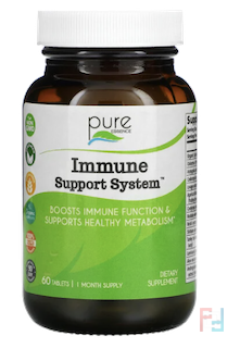 Immune Support System, Pure Essence, 60 Tablets