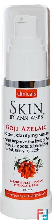 Clinicals, Goji Azelaic Potent Clarifying Serum, Skin By Ann Webb, 1 fl oz