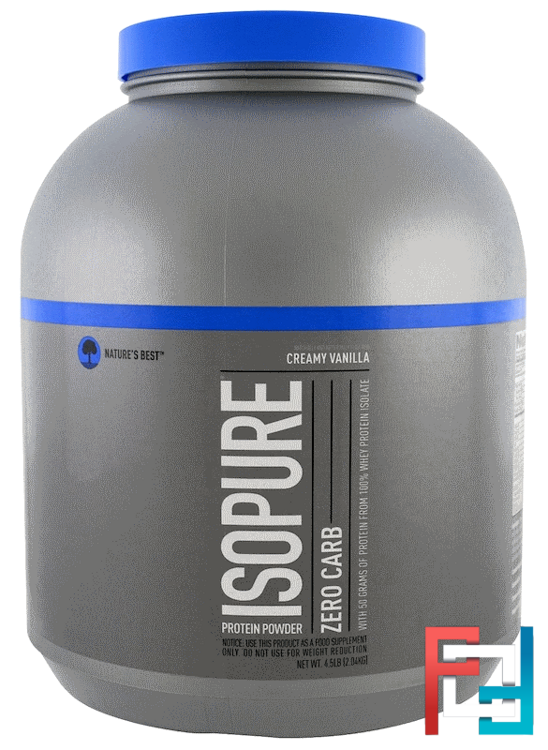 IsoPure, Protein Powder, Zero Carb, Nature's Best, IsoPure, 4.5 lb, 2040 g