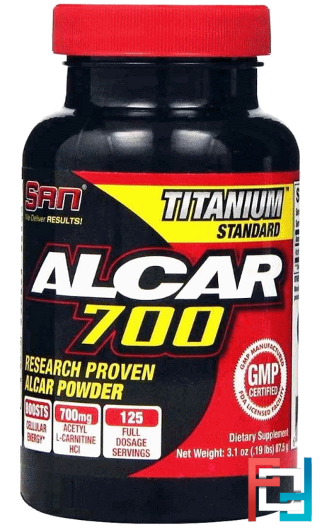 ALCAR Powder 700 (Acetyl-L-Carnitine), SAN, 87.5 g