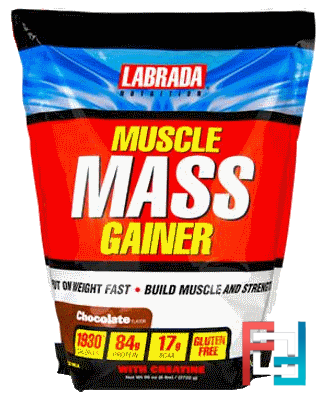 Muscle Mass Gainer, Labrada Nutrition, 6 lb, 2722 g