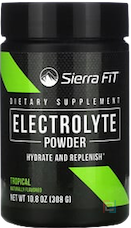 Electrolyte Powder, 0 Calories, Tropical, Sierra Fit, 10.8 oz, 308 g