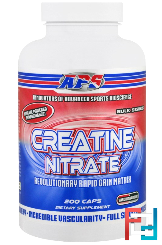 Creatine Nitrate, APS Nutrition, 200 Capsules