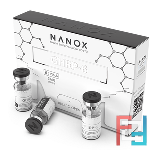 Пептид ГХРП-6 5 мг Нанокс для инъекций, GHRP-6 for injection, Nanox, 1 amp * 5 mg + ПРОВЕРОЧНЫЙ КОД