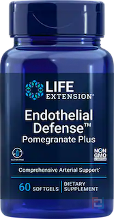 Endothelial Defense, Pomegranate Complete, Life Extension, 60 Softgels