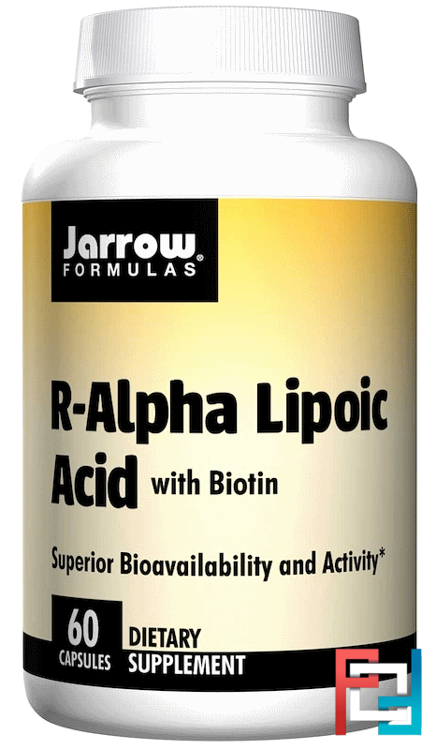 R-Alpha Lipoic Acid, with Biotin, Jarrow Formulas, 60 Capsules