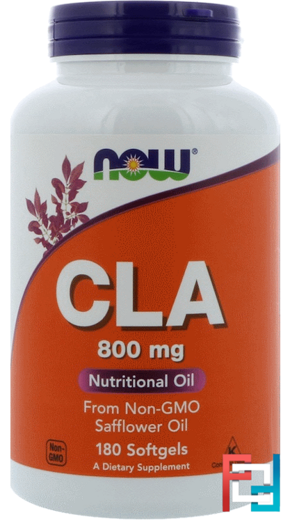 CLA, Now Foods, 800 mg, 180 Softgels