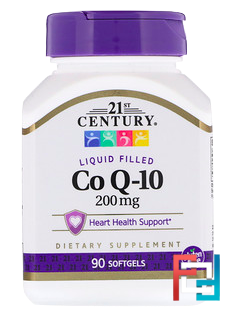 Co Q-10, 21st Century, 200 mg, 90 Softgels