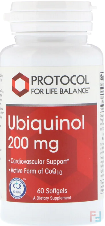 Ubiquinol, Protocol for Life Balance, 200 mg, 60 Softgels