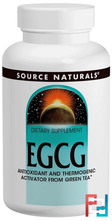 EGCG, Source Naturals, 350 mg, 60 Tablets