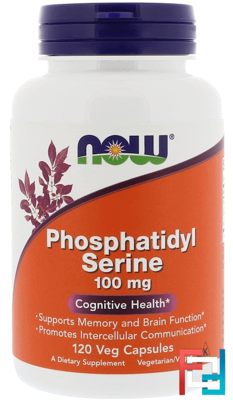 Phosphatidyl Serine, Now Foods, 100 mg, 120 Veg Capsules