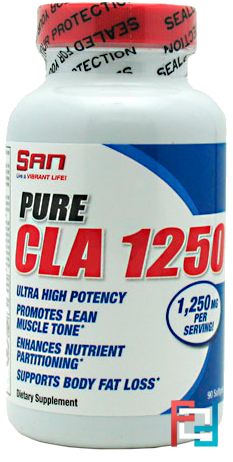 Pure CLA 1250, SAN, 90 softgels