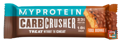 Батончик Carb Crusher, Шоколад с помадкой, Myprotein, 1 bar * 60 g