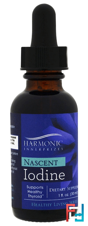 Nascent Iodine, Harmonic Innerprizes, 1 fl oz (30 ml)