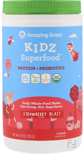 Kidz, Superfood Blend, Amazing Grass, 255 g