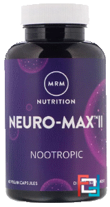 Neuro-Max II, MRM, 60 Vegan Capsules