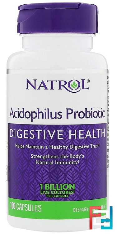 Acidophilus Probiotic, Natrol, 100 Capsules