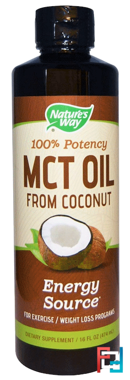 MCT Oil From Coconut, Nature's Way, 16 fl oz, 474 ml